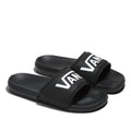 Vans- La Costa Slide On Black White Logo NOT RETURNABLE
